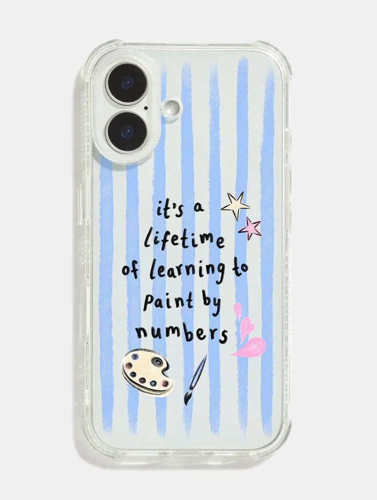 Paint By Numbers Shock iPhone Case sold by Skinnydip London