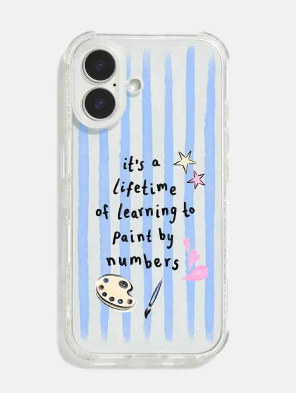 Paint By Numbers Shock iPhone Case sold by Skinnydip London