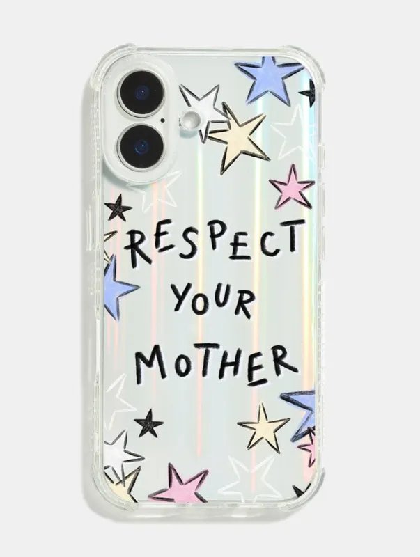 Respect Your Mother Shock iPhone Case sold by Skinnydip London