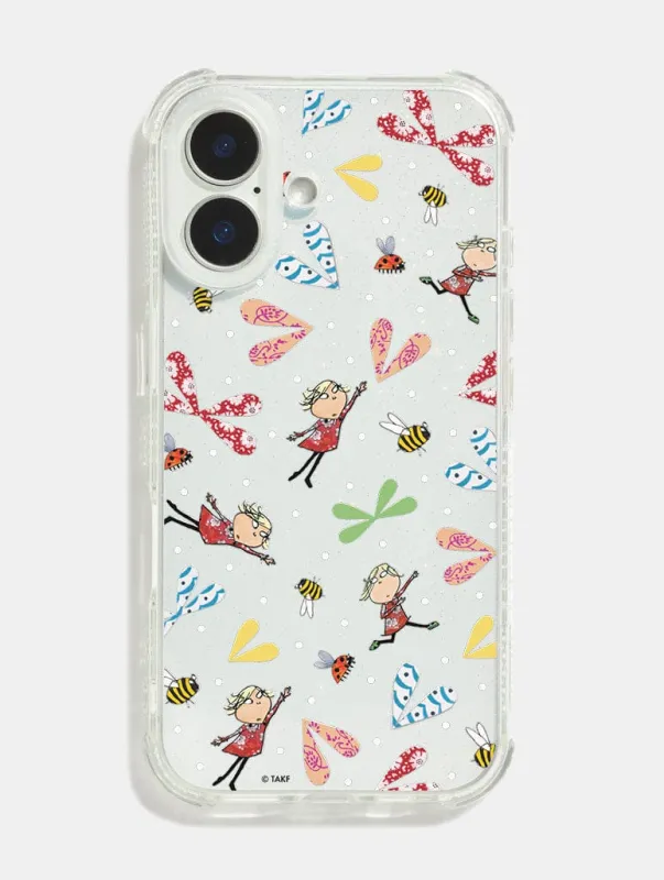 Charlie and Lola x Skinnydip Butterfly Shock iPhone Case made by Skinnydip London