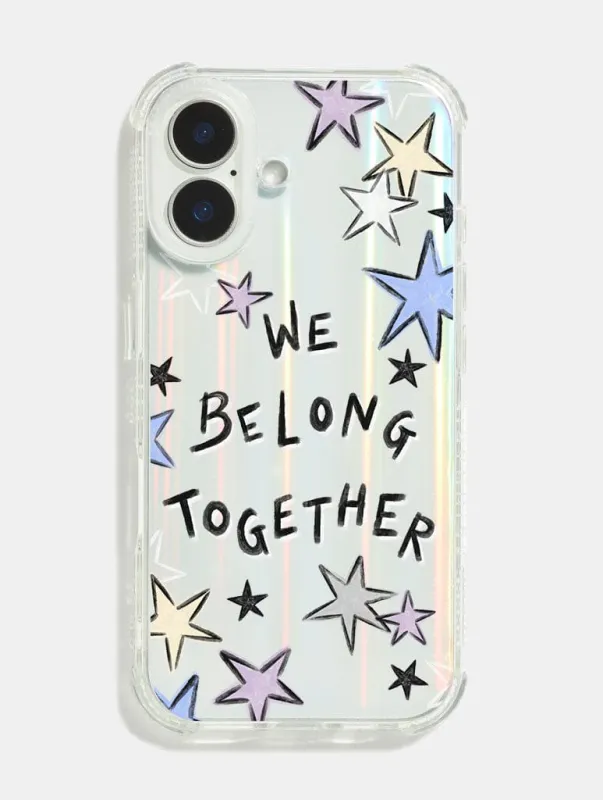 We Belong Together Shock iPhone Case made by Skinnydip London