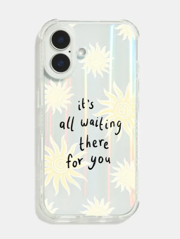 It's All Waiting There For You Shock iPhone Case sold by Skinnydip London