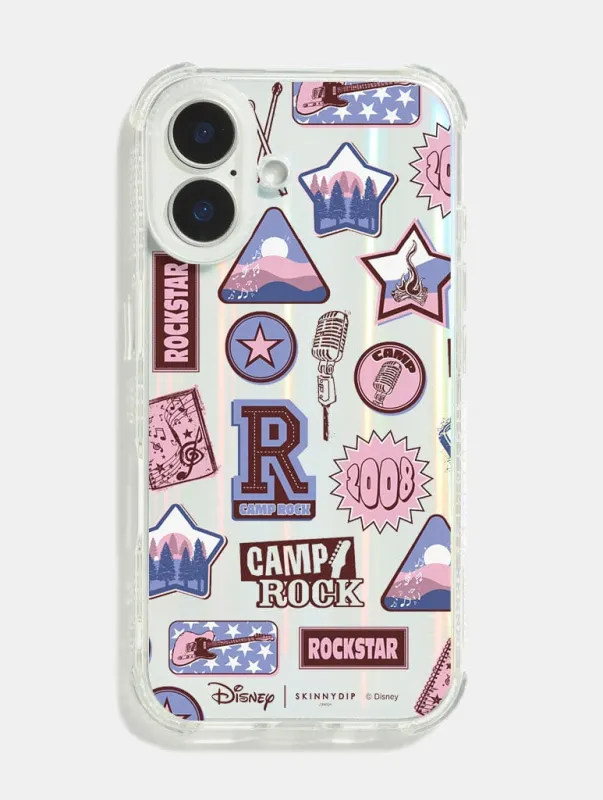 Disney Camp Rock Badge Shock iPhone Case sold by Skinnydip London