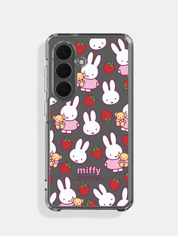 Miffy x Skinnydip Strawberry Samsung Case made by Skinnydip London