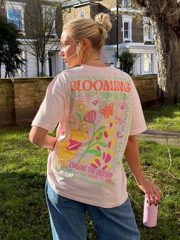 Disney Winnie The Pooh Blooming T-Shirt made by Skinnydip London
