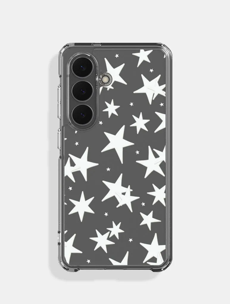 White Stars Samsung Case sold by Skinnydip London