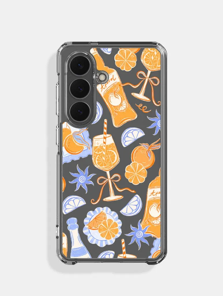 Aperol Vibes Samsung Case sold by Skinnydip London