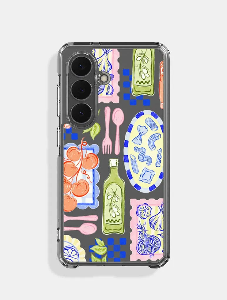 Pasta Patchwork Samsung Case sold by Skinnydip London