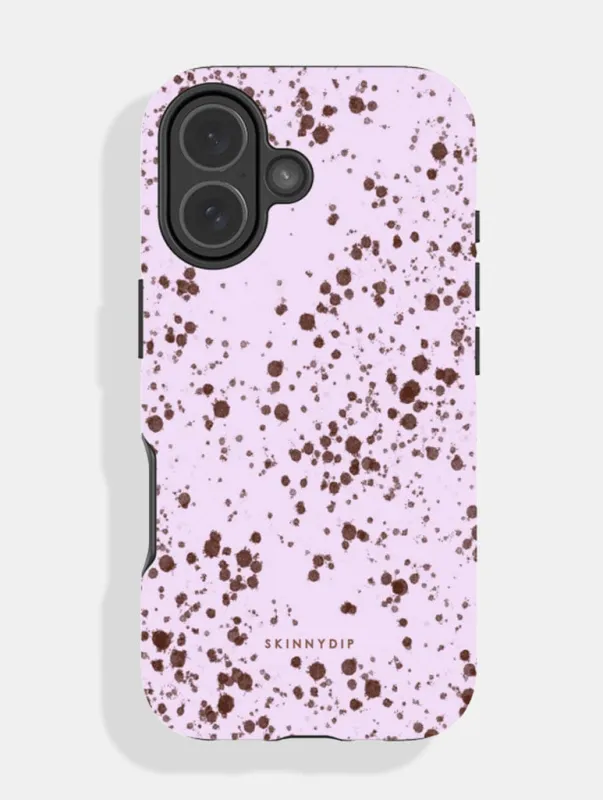 Speckled Egg Lilac Ultra Protective iPhone Case made by Skinnydip London