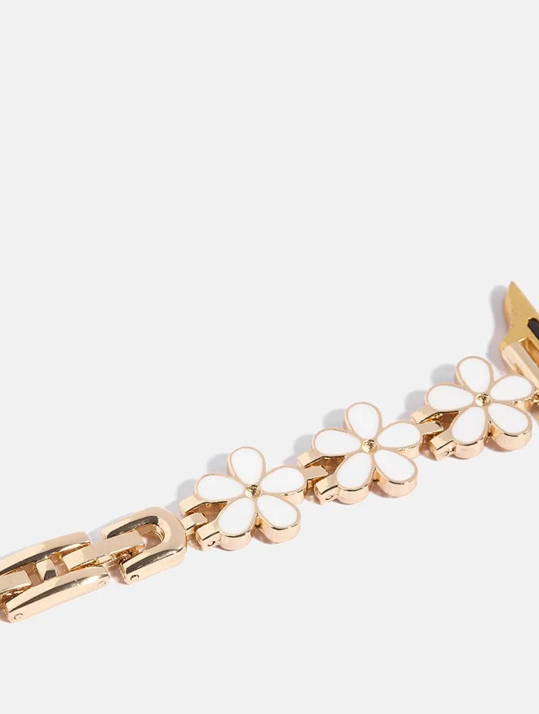 Gold Flower Watch Strap sold by Skinnydip London product image thumbnail 3