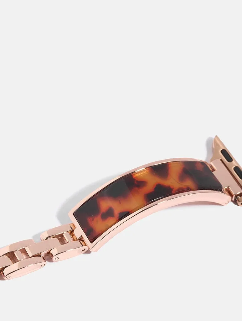 Tortoise Shell Watch Strap sold by Skinnydip London product image thumbnail 3