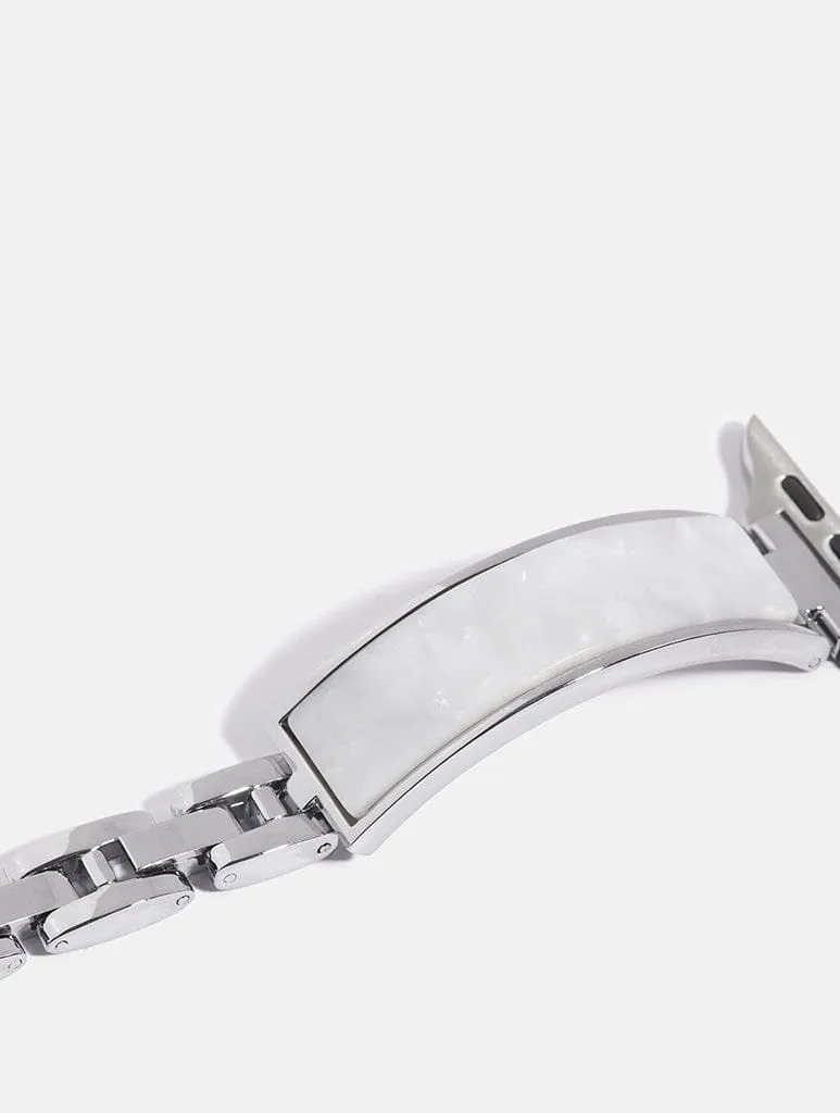 White Pearl Watch Strap sold by Skinnydip London product image thumbnail 3