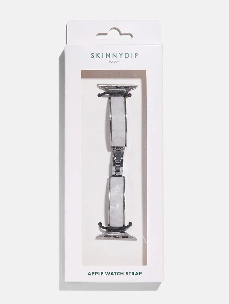 White Pearl Watch Strap sold by Skinnydip London product image thumbnail 4