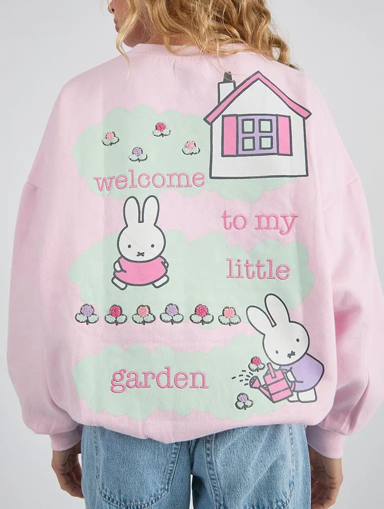 Miffy x Skinnydip Little Garden Sweatshirt sold by Skinnydip London product image thumbnail 5