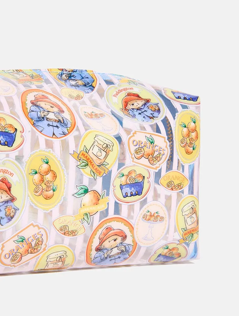 Paddington x Skinnydip Striped Badge Makeup Bag sold by Skinnydip London product image thumbnail 4