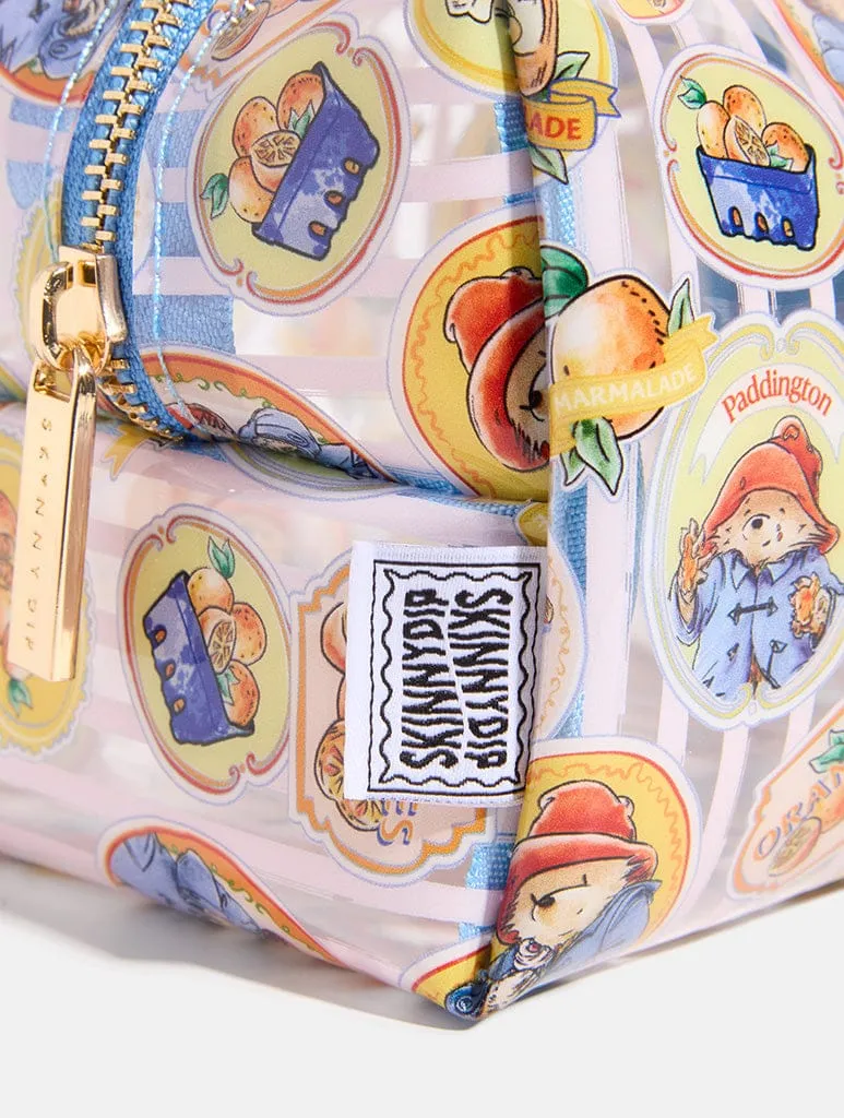 Paddington x Skinnydip Striped Badge Makeup Bag sold by Skinnydip London product image thumbnail 5