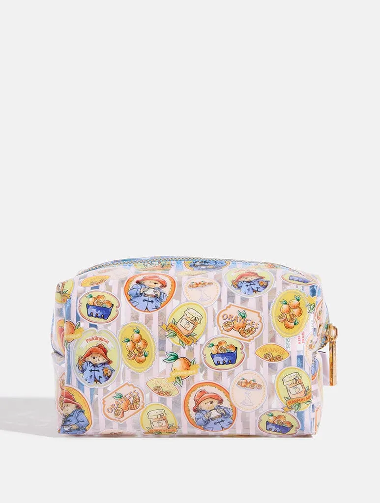 Paddington x Skinnydip Striped Badge Makeup Bag sold by Skinnydip London product image thumbnail 2