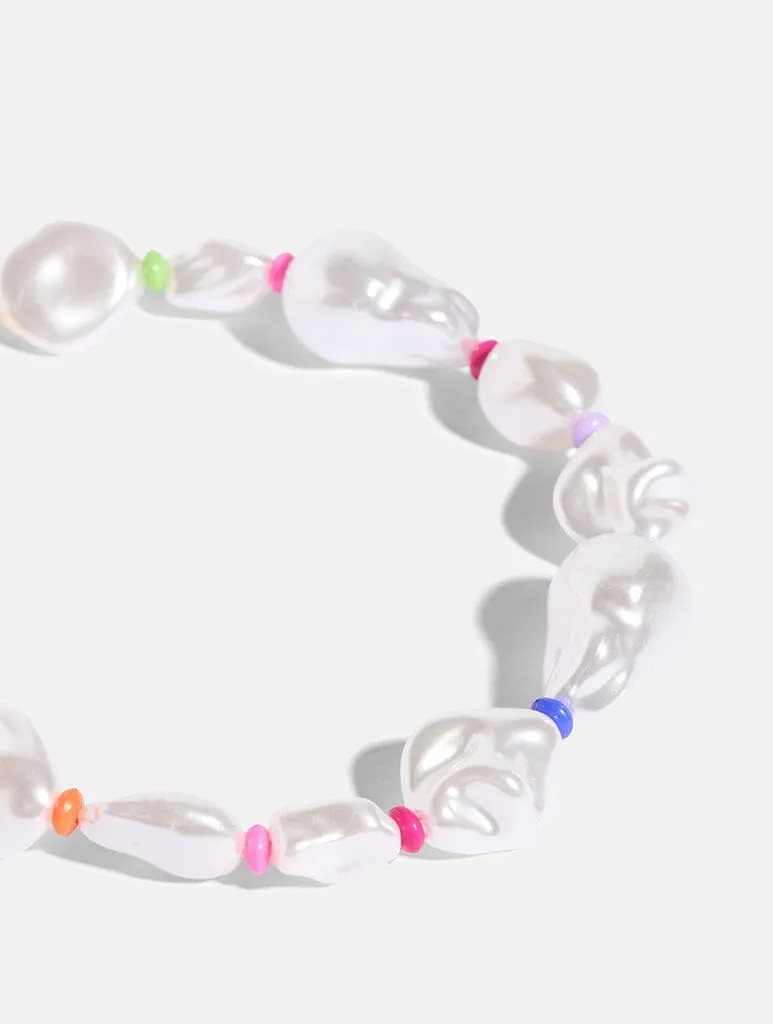 Chunky Pearl Rainbow Beaded Phone Charm sold by Skinnydip London product image thumbnail 3