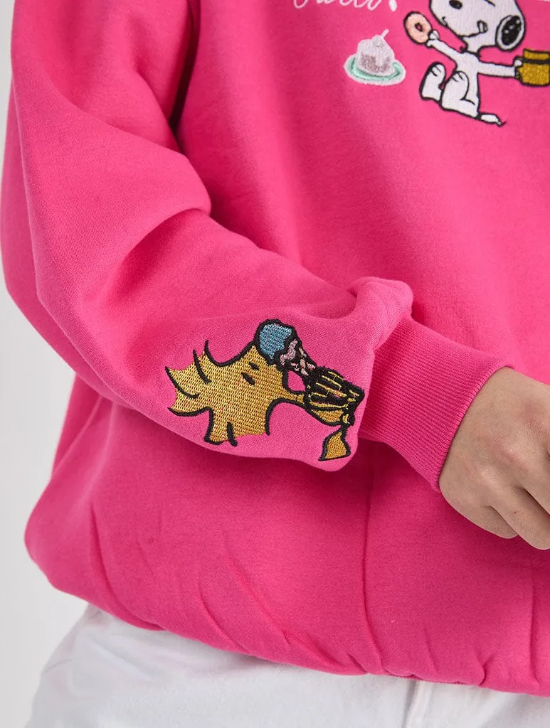Peanuts x Skinnydip Snoopy Brunch Sweatshirt sold by Skinnydip London product image thumbnail 3
