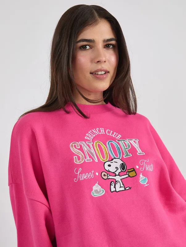 Peanuts x Skinnydip Snoopy Brunch Sweatshirt made by Skinnydip London