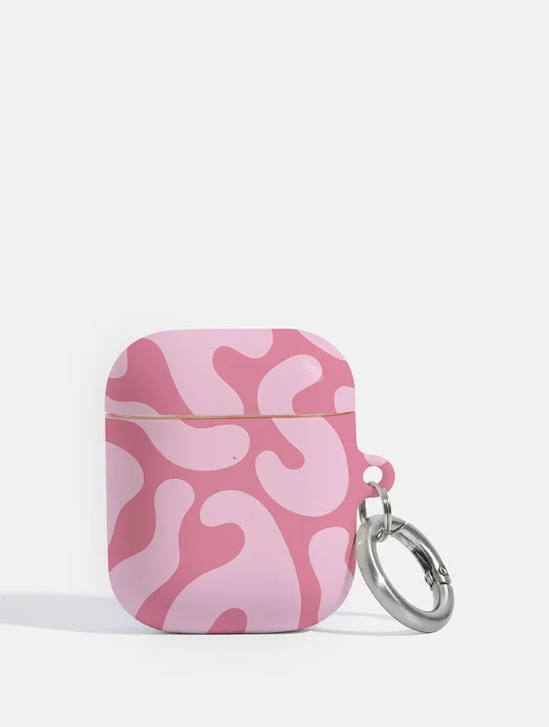 Pink Pattern AirPods Case sold by Skinnydip London