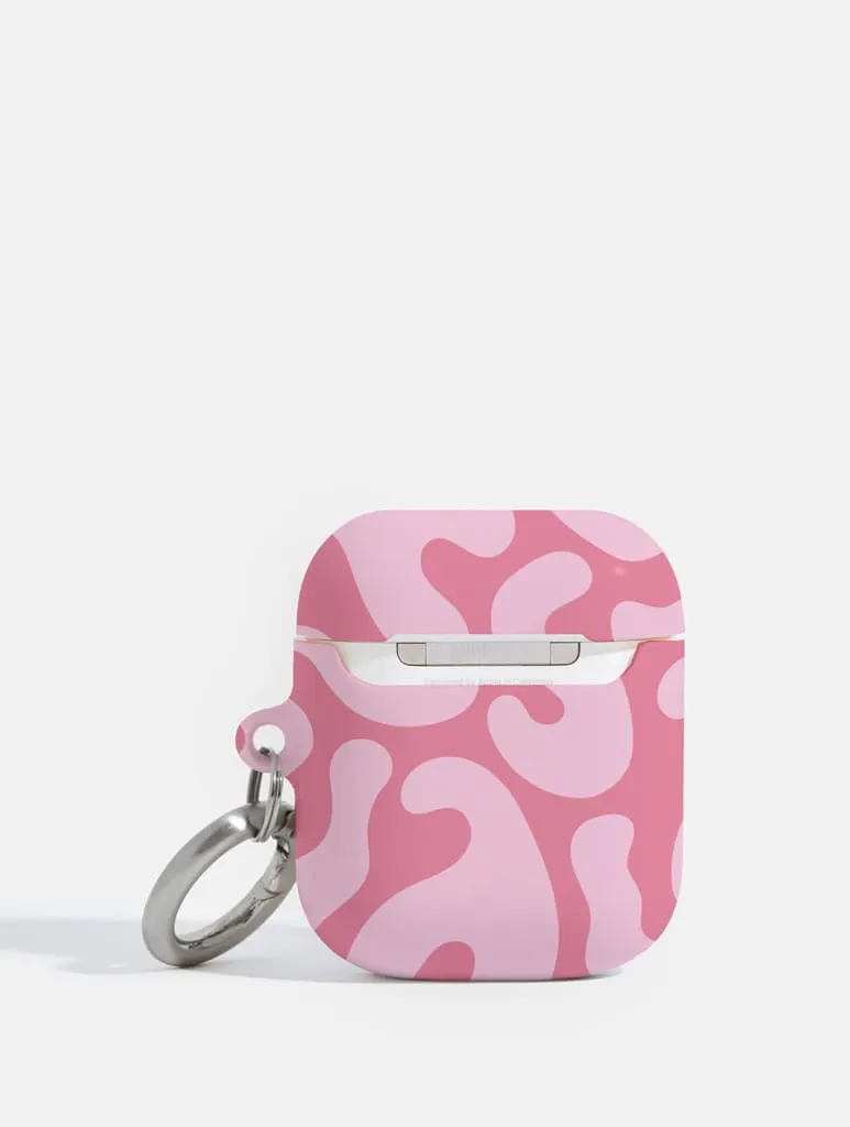 Pink Pattern AirPods Case sold by Skinnydip London product image thumbnail 2