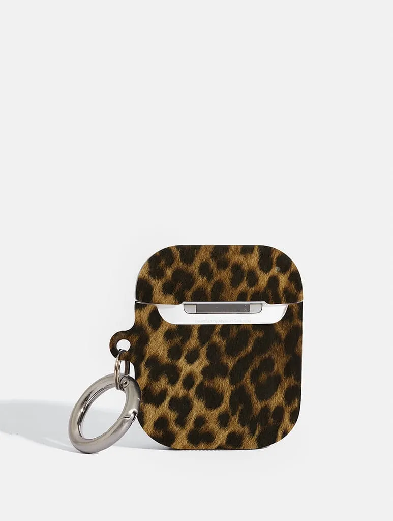 Leopard Print AirPods Case sold by Skinnydip London product image thumbnail 2