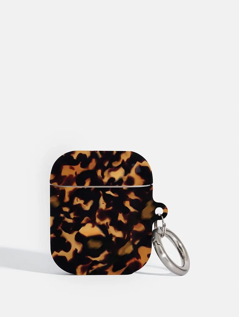 Tortoise Print AirPods Case sold by Skinnydip London