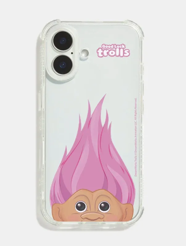 Good Luck Trolls x Skinnydip Peekaboo Shock iPhone Case made by Skinnydip London