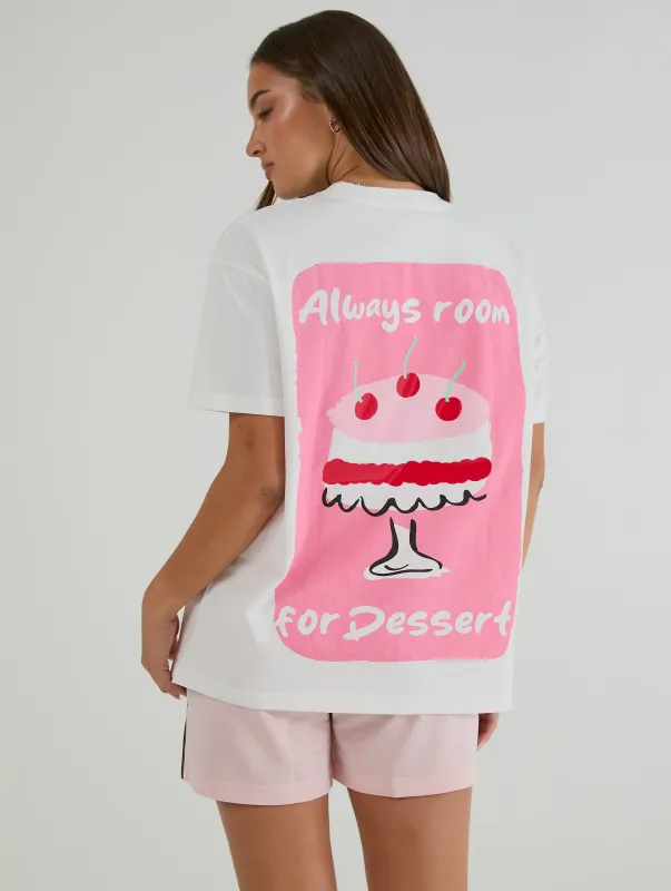 Always Room For Dessert T-Shirt made by Skinnydip London