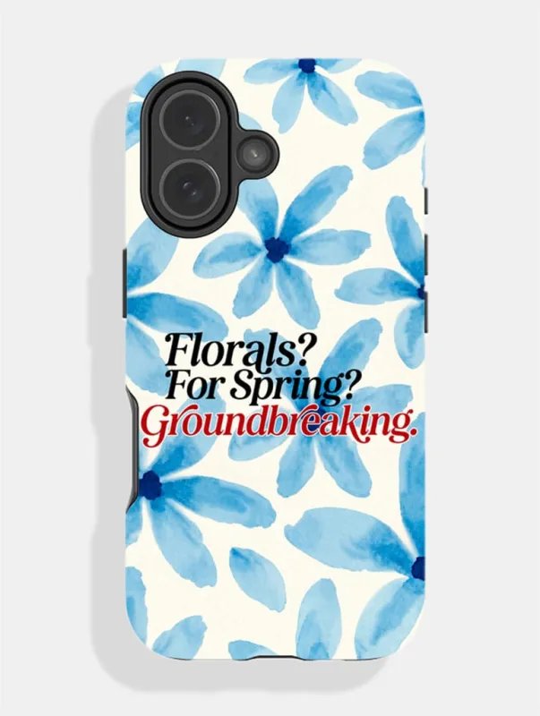 Florals For Spring Ultra Protective iPhone Case made by Skinnydip London