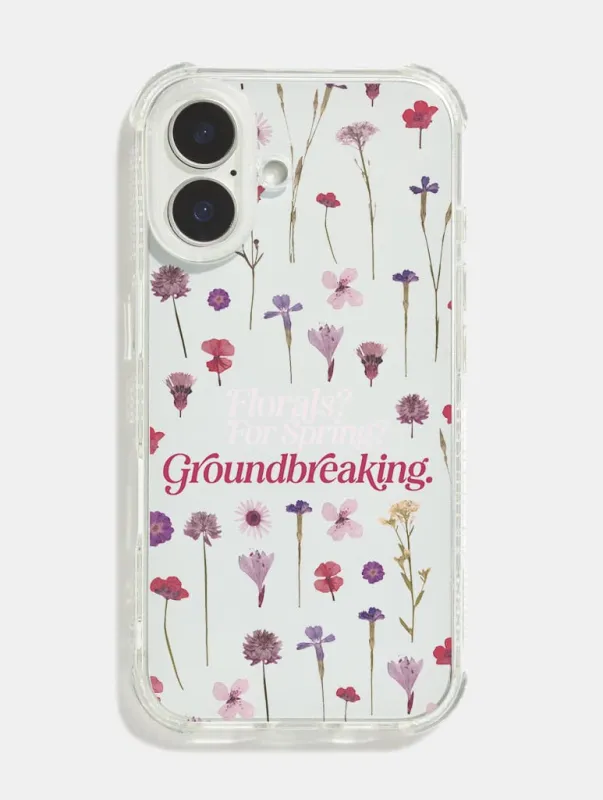 Florals For Spring Shock iPhone Case made by Skinnydip London