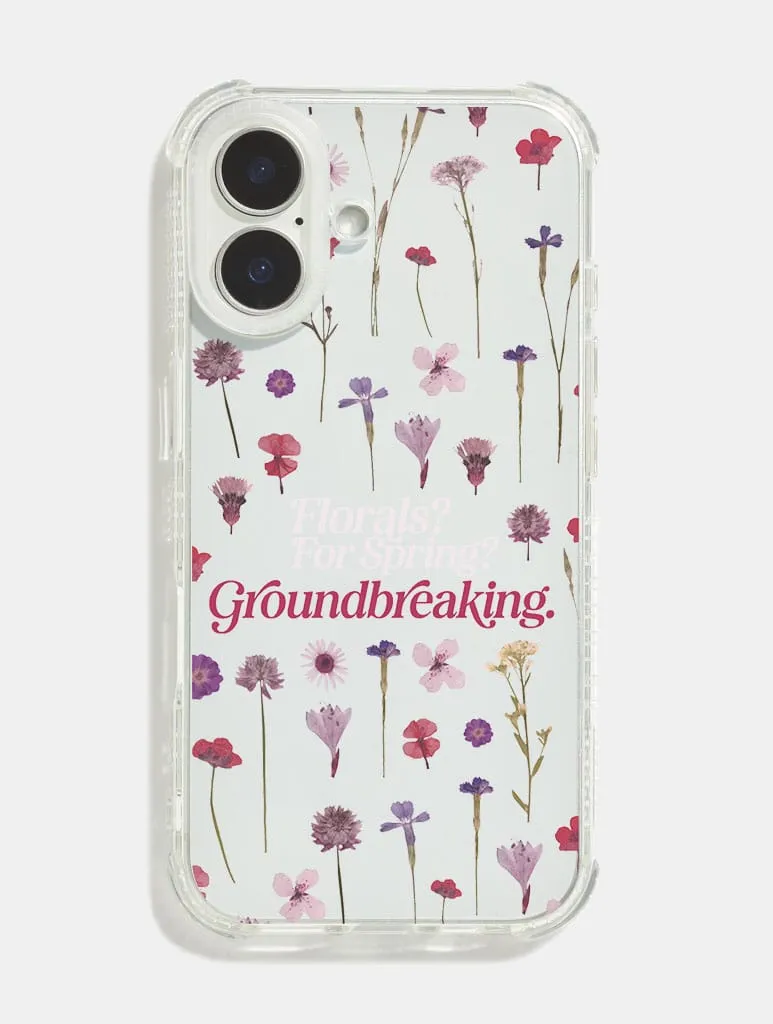 Florals For Spring Shock iPhone Case sold by Skinnydip London