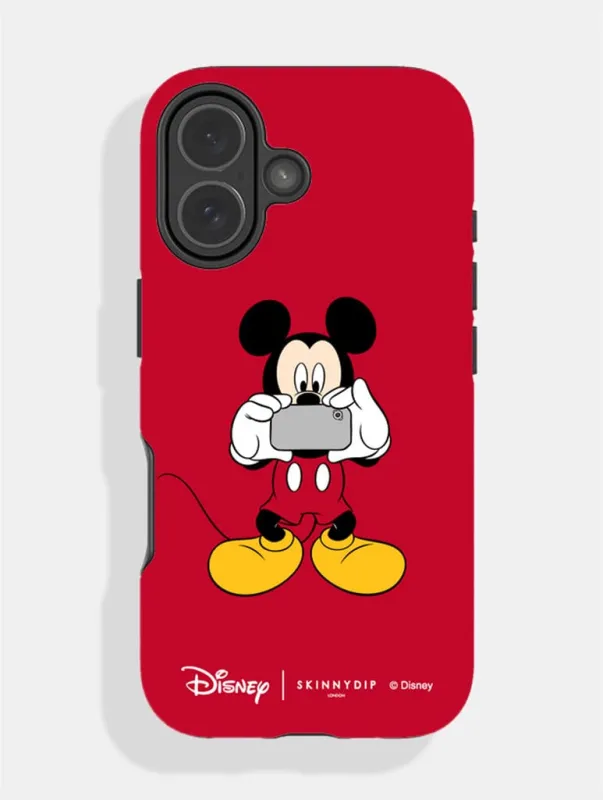Disney Mickey Mouse Selfie Ultra Protective iPhone Case made by Skinnydip London