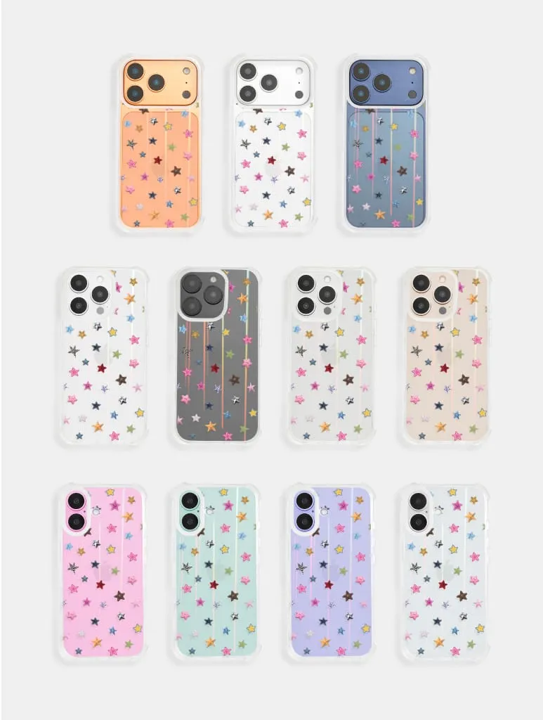 Scrapbook Ditsy Stars Shock iPhone Case sold by Skinnydip London product image thumbnail 5