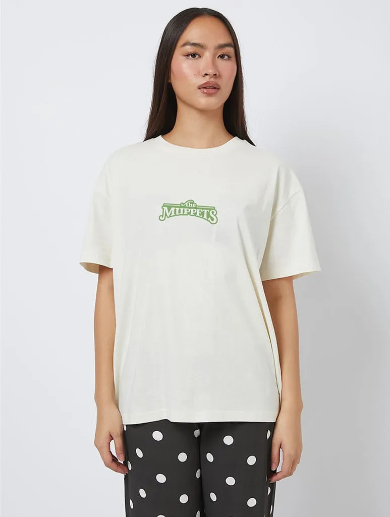Disney The Muppets Character Poster T-Shirt In White sold by Skinnydip London product image thumbnail 2