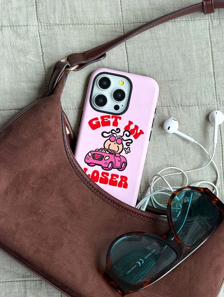 Bubblegum Get In Loser Ultra Protective iPhone Case sold by Skinnydip London product image thumbnail 2