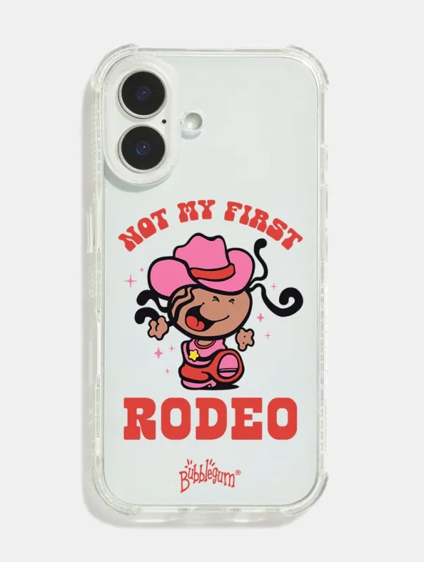 Bubblegum x Skinnydip Not My First Rodeo Shock iPhone Case made by Skinnydip London