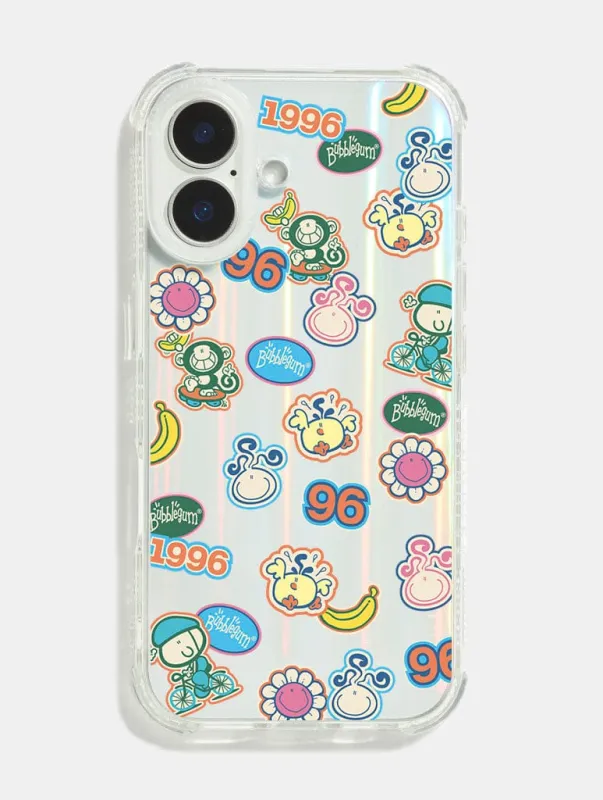 Bubblegum x Skinnydip Sticker Shock iPhone Case made by Skinnydip London