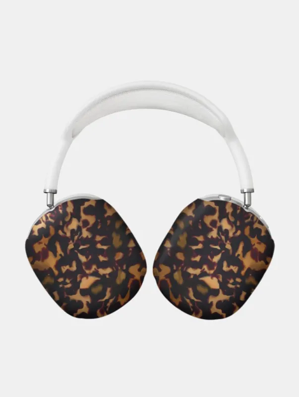 Tortoise Shell AirPods Max Case in Matte made by Skinnydip London