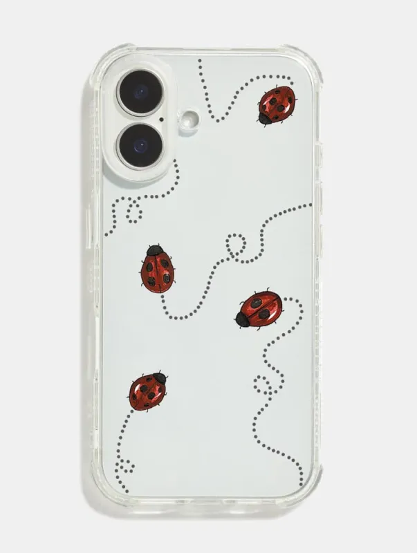 Ladybird Trail Shock iPhone Case made by Skinnydip London