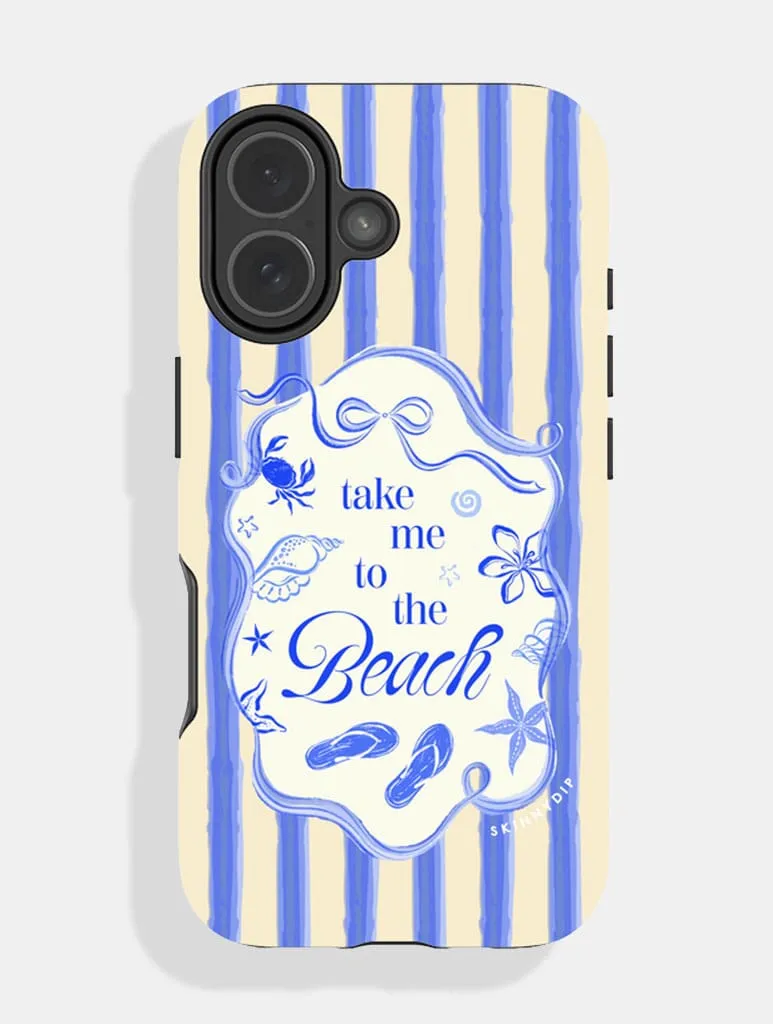 Take Me To The Beach Ultra Protective iPhone Case sold by Skinnydip London