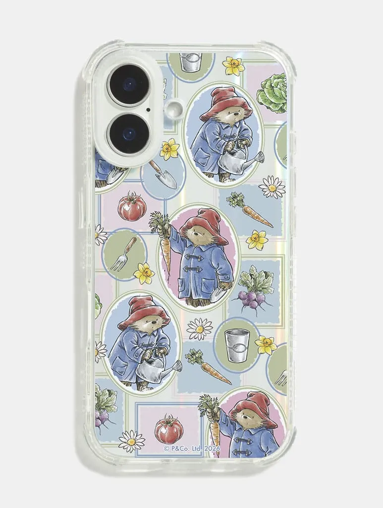 Paddington x Skinnydip Gardening Pattern Shock iPhone Case sold by Skinnydip London