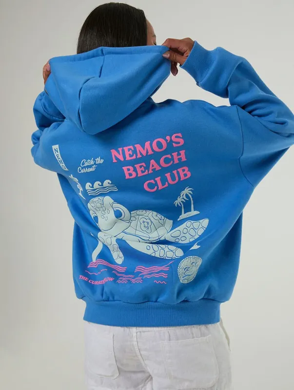 Disney Finding Nemo Beach Club Hoodie made by Skinnydip London