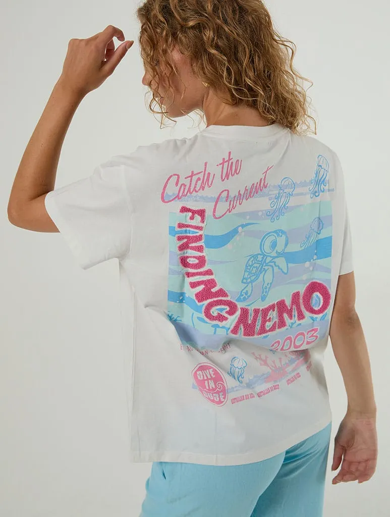 Disney Finding Nemo Catch The Current T-Shirt sold by Skinnydip London