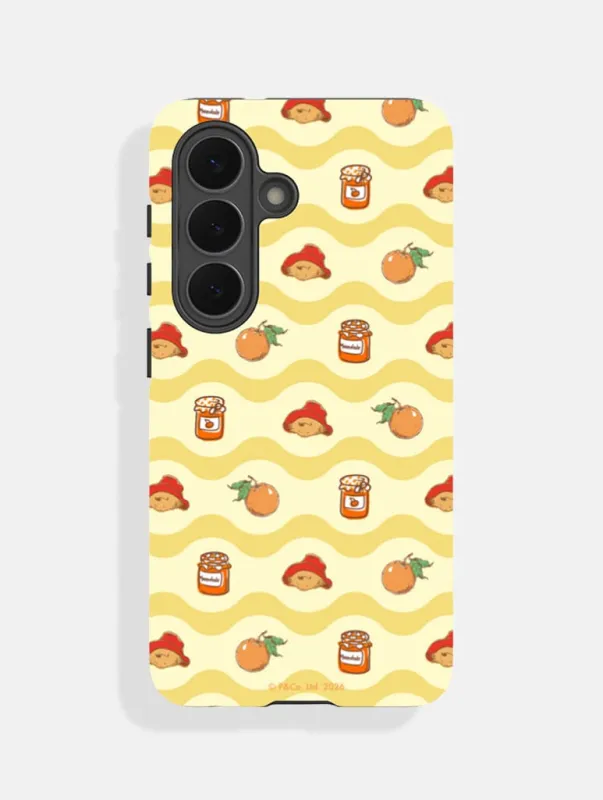 Paddington Marmalade Wave Ultra Protective Samsung Case made by Skinnydip London