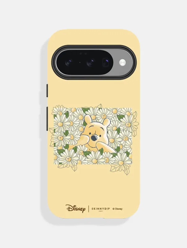 Disney Winnie The Pooh Butter Yellow Flower Ultra Protective Google Pixel Case made by Skinnydip London