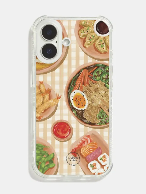 Charlotte Godfree x Skinnydip Ramen Shock iPhone Case made by Skinnydip London