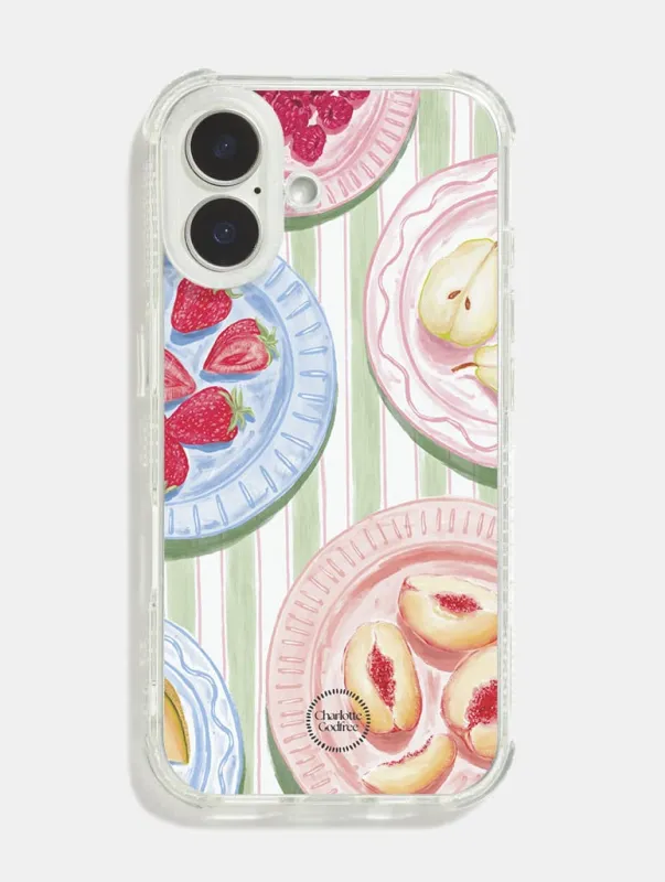 Charlotte Godfree x Skinnydip Summer Fruits Shock iPhone Case made by Skinnydip London