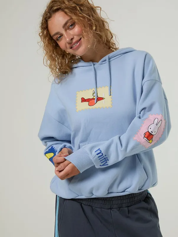 Miffy x Skinnydip Stamp Hoodie made by Skinnydip London